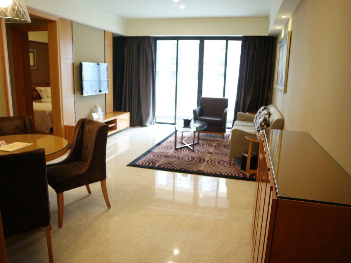 גואנגג'ואו Dan Executive Hotel Apartment Zhujiang New Town מראה חיצוני תמונה